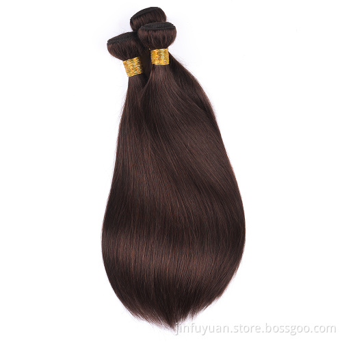 Wholesale brown color 2# Brazilian Hair,Weave Remy 9a Mink Brazilian Hair,silky straight Raw 100 Pure Virgin Human Hair